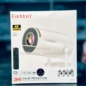 Earldom Et-pj03 2-in-1 Smart Game Projector