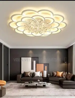 Luxury Flower Crystal Light– For Living Room , Reception, Big Offices