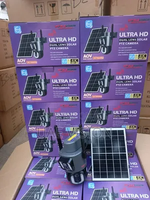 Ubox Dual Lens Solar Camera With Sim Card Waterproof Hd High Quality
