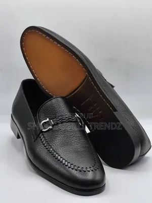 Sf Men Italian Losfer Shoes Black and Brown