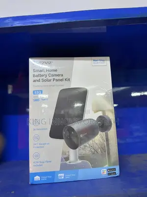Ezviz Smart Home Battery Camera and Solar Panel Kit