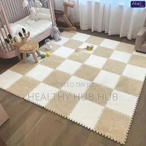 Easy Install Stain Resistant Carpet Tiles for Home Use