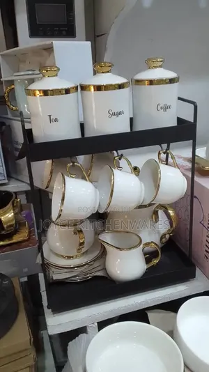 Coffee Set With Stand