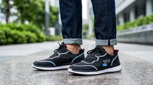 Stock Male Canvas Shoe