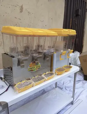 3 Chambers Juice Dispenser Machine