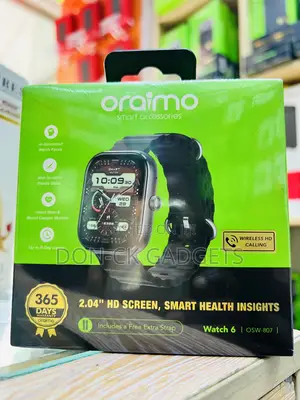 1 Year Warranty Oraimo Watch 6 Osw-807