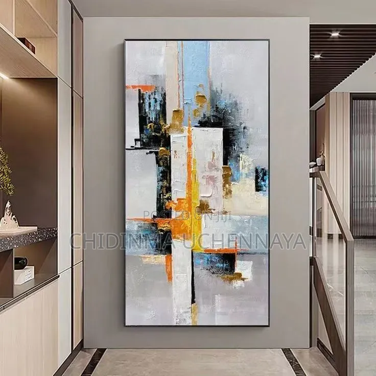 Abstract Canvas Artwork 2by4ft