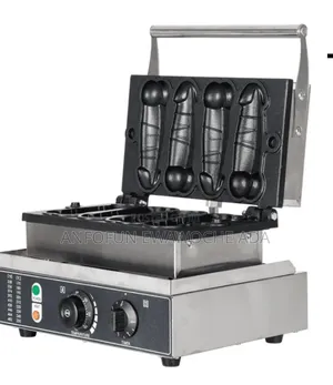 4-Holes Industrial Manhood Waffle Machine