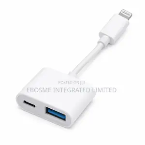 2 In 1 Lightning To Usb Type-c Otg Adapter
