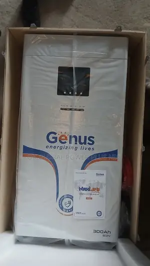 Genus 15.36kwh Lithium-Ion Battery With 5 Years Warranty