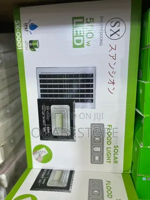 500w Solar Flood Light (Sx-0001) – Super Bright Outdoor Light