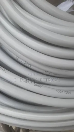 1.5mmqx12core Flexible Control Cable Gray