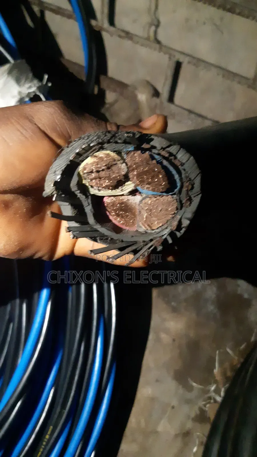 120mmx4core Armoured Cable Full Gage