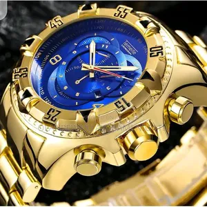 Quality Sophisticated Gold Wristwatch for Men