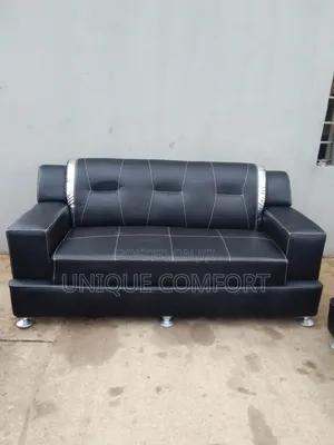 Brand New 7 Seaters Full Padded Luxurious Leather Sofa Set (3 2,1,1
