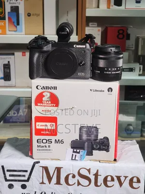 Canon Eos M6 Mark Ii Camera for Youtube and Content Creating
