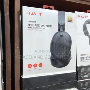 Havit H655bt Hybrid Active Noise Cancelling Bluetooth Headphone