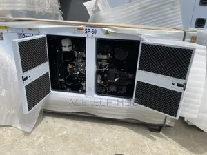 Heavy Duty Perkins 60kva Soundproof Diesel Generator