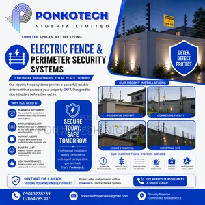 Electric Fence Installation in Nigeria – Maximum Security Protection