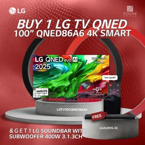 Lg Tv 100'' Qned Ai Think, Qned Color,A7 Ai Processor ,3hdmi,2 Usb