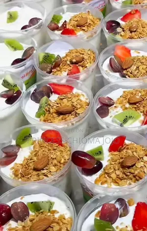 Parfait, Catering Service, Yogurt, Small Chops