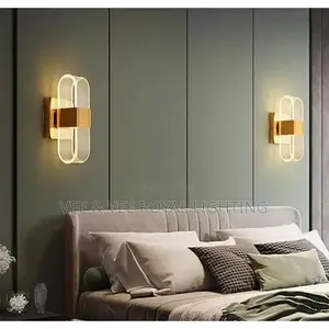 Modern Oval Acrylic Led Wall Lamp –For Bedside, Living Room, Hotels