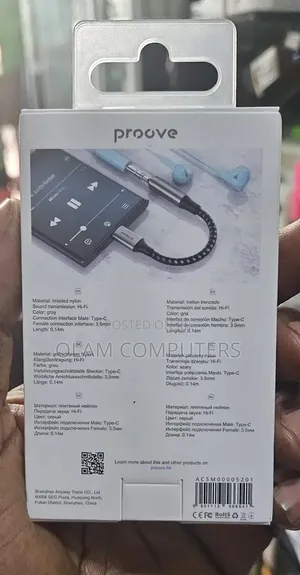 Proove Soundmesh Adapter Type-C to 3.5mm