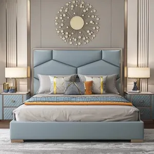 Luxury Skyblue Bedframe