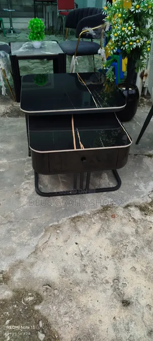 2 in 1 Nesting Coffee Table With Storage Drawer Port Harcourt*