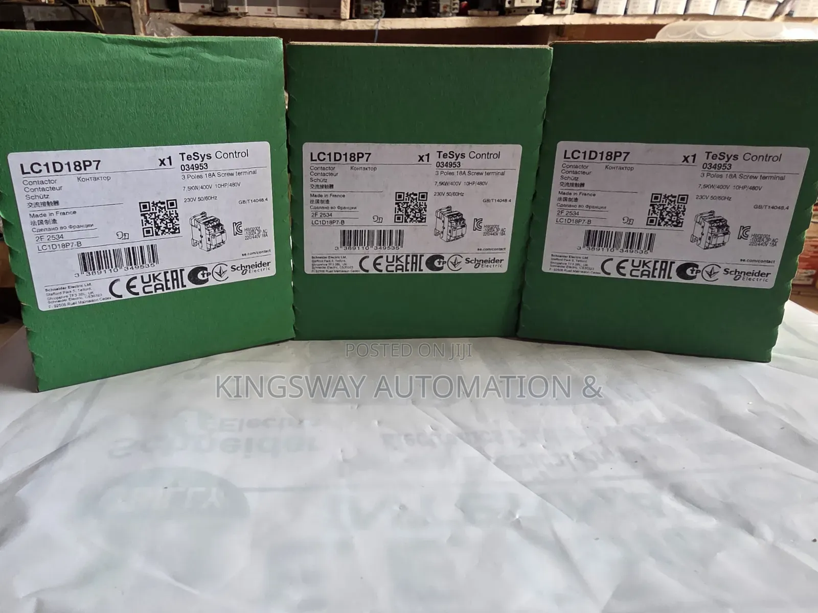 Contactor Schneider D18