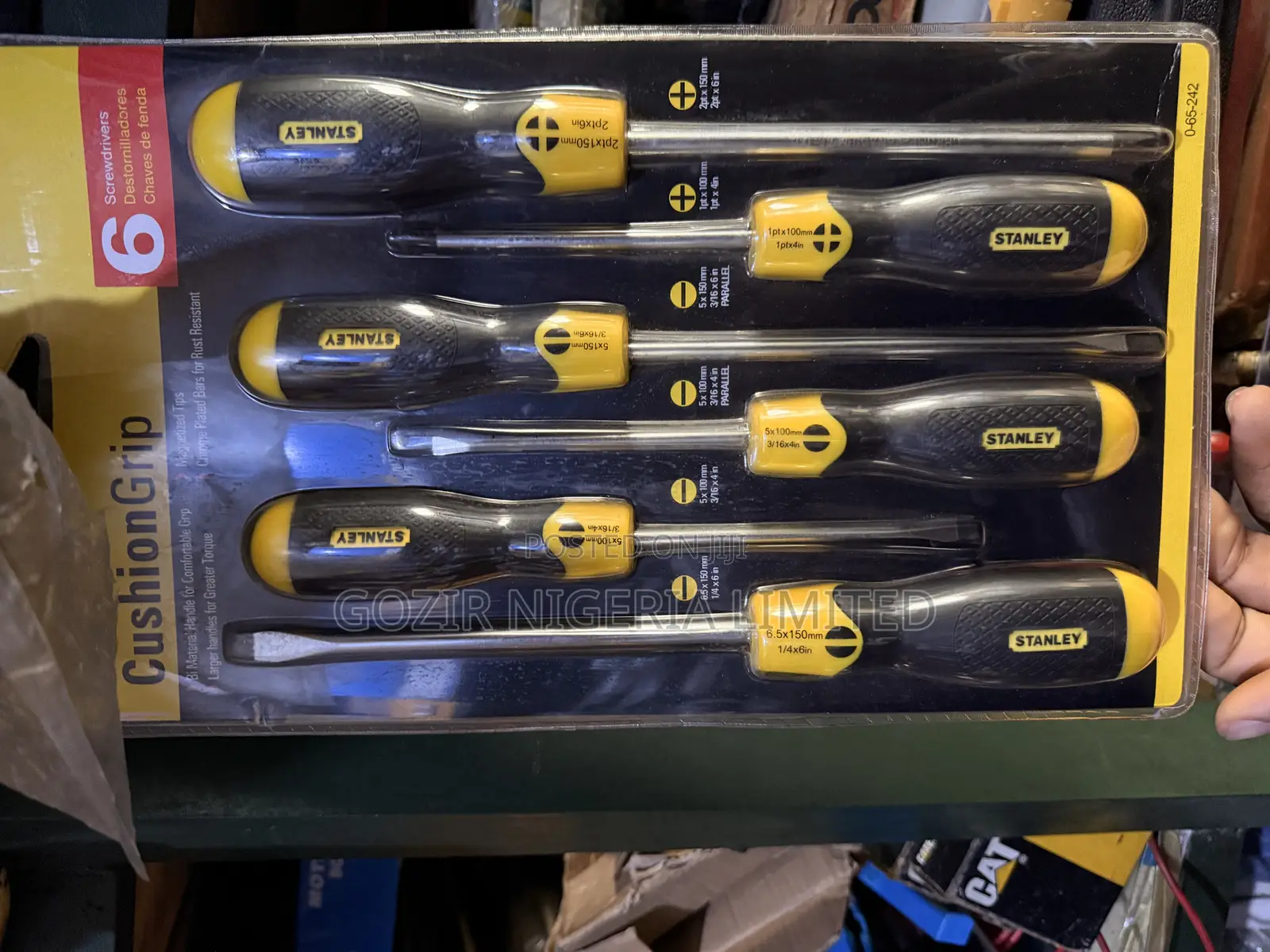Stanley Cushion Grip Screwdriver