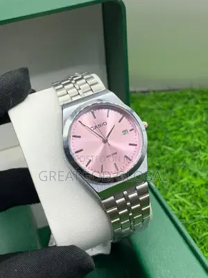 Casio Chain Watch Unisex Mainly for Ladies Silver, Black