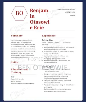 Driver CV 1
