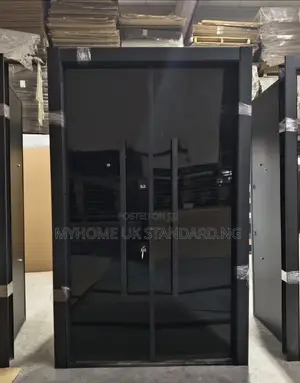 Full Black Luxury Turkish Security Door