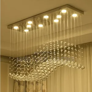 Minimalist Crystal Chandelier Light