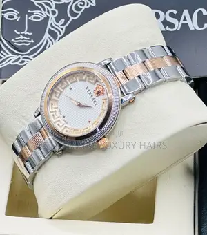High Quality Luxury Versace Ladies Chain Wristwatches