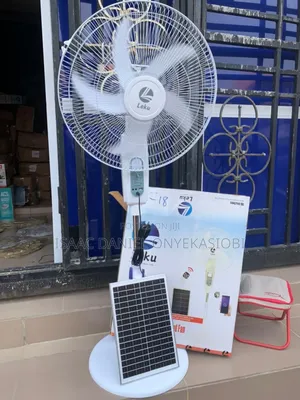 Leku 18 Inches Solar Fan With Bluetooth and Non-Bluetooth.