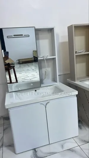 PVC Mirror and Cabinet Basin