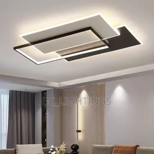 Modern Ceiling Fitting Light 1100mm Dimmable With Remote Control
