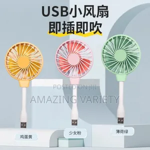 Mini Portable Hand Held Fan Plug In