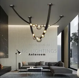 Leather Belt Pendant Light for Living Room 3m by 3m Leather Belt