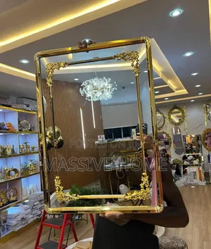 Gold Frame Mirror