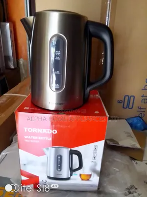 Tornado Water Kettle 1.7l Silver Colour