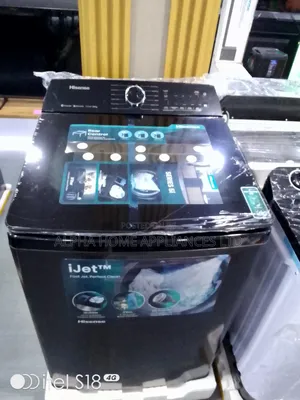 Hisense Top Load Automatic Washing Machine Black Colour 20kg