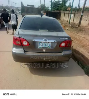 Toyota Corolla 2007 Gray