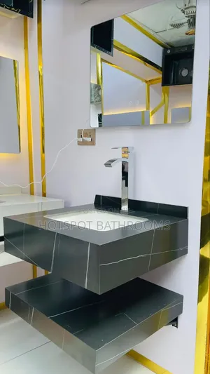 Marble Cabinet With Led Mirror