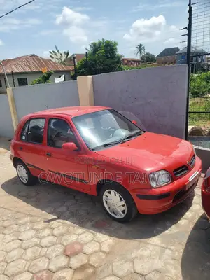 Nissan Micra 2005 Red