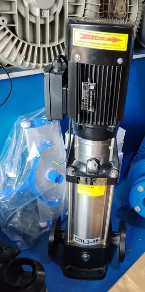 1.5hp Vertical Stainless Steel Multistage Pump. 100% Copper Coil