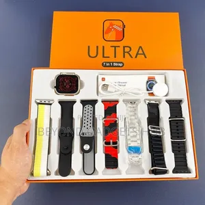 Ultra Smart Watch 7-in-1 Strap Set