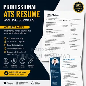Professional Ats Resume Writer | Cv Cover Letter Expert